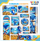 ARQUIVO ENCADERNAÇÃO KIT ESCOLAR SONIC - LINA CRIATIVA - Thumbnail 13