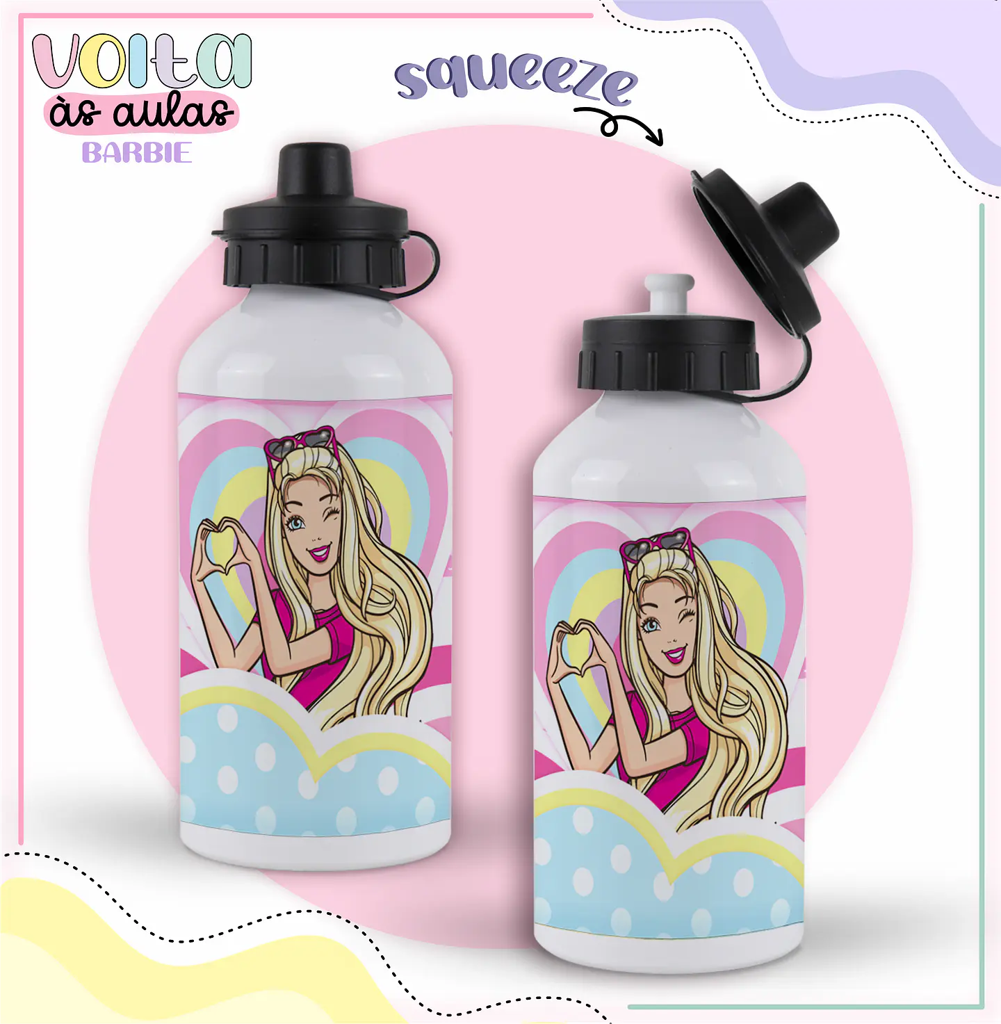 ARQUIVO ENCADERNAÇÃO KIT ESCOLAR BARBIE - LINA CRIATIVA 7