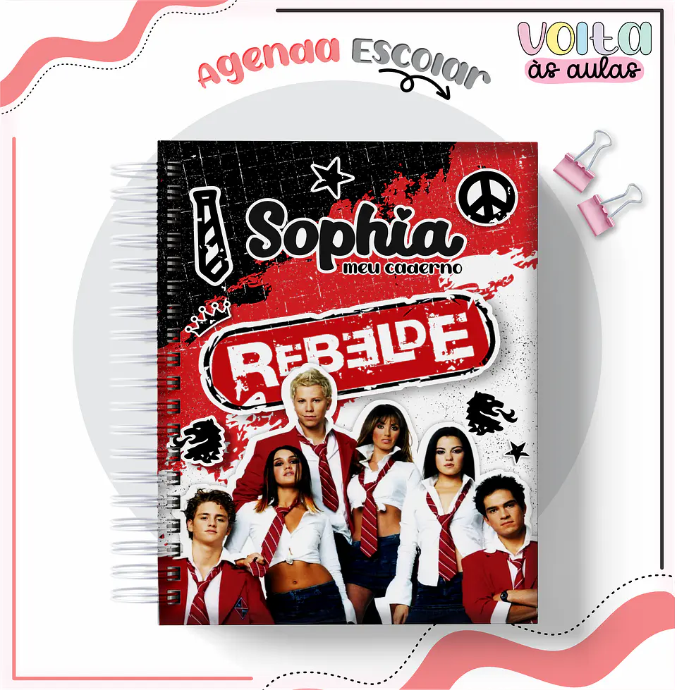 ARQUIVO ENCADERNAÇÃO KIT ESCOLAR REBELDE - LINA CRIATIVA 11