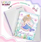 ARQUIVO ENCADERNAÇÃO KIT ESCOLAR SEREIA - LINA CRIATIVA - Thumbnail 2