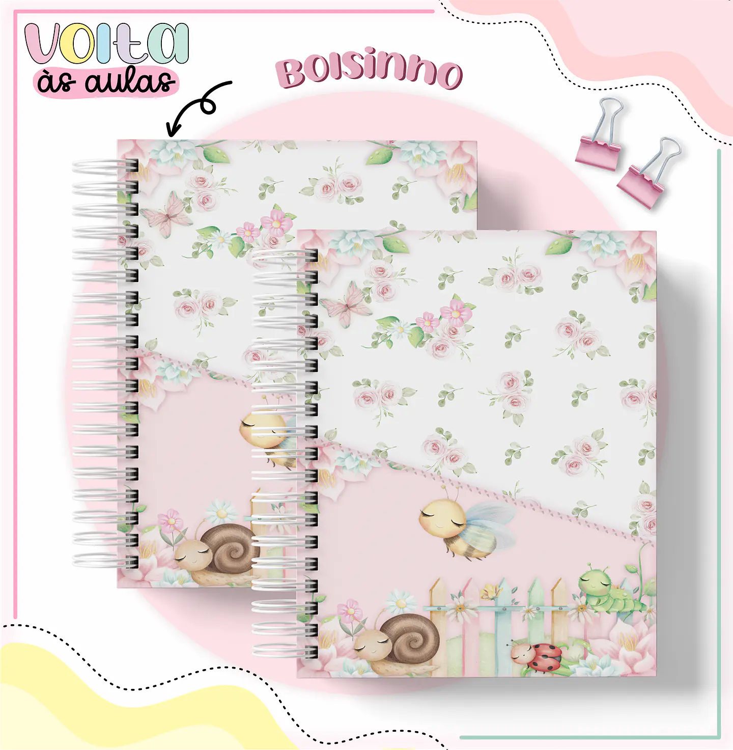 ARQUIVO ENCADERNAÇÃO KIT ESCOLAR JARDIM - LINA CRIATIVA 3