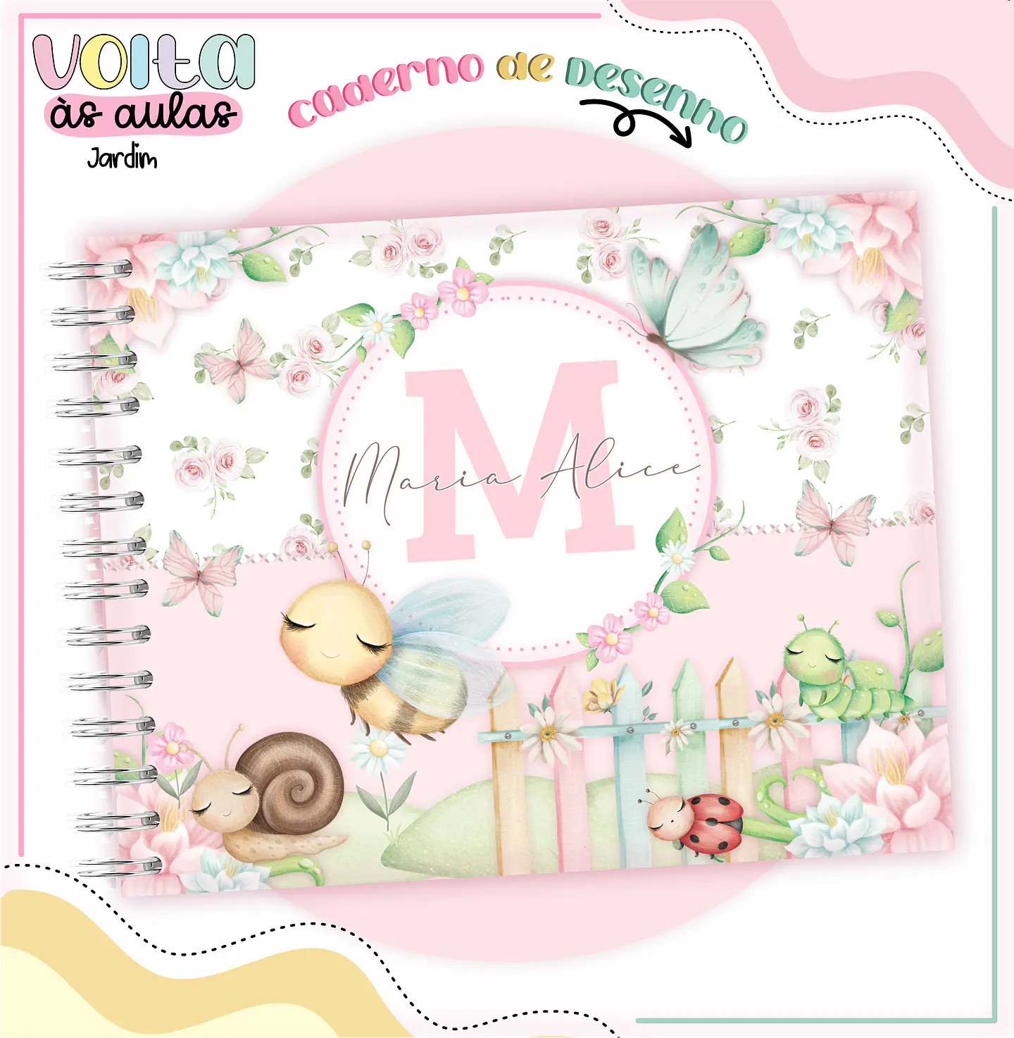 ARQUIVO ENCADERNAÇÃO KIT ESCOLAR JARDIM - LINA CRIATIVA 4