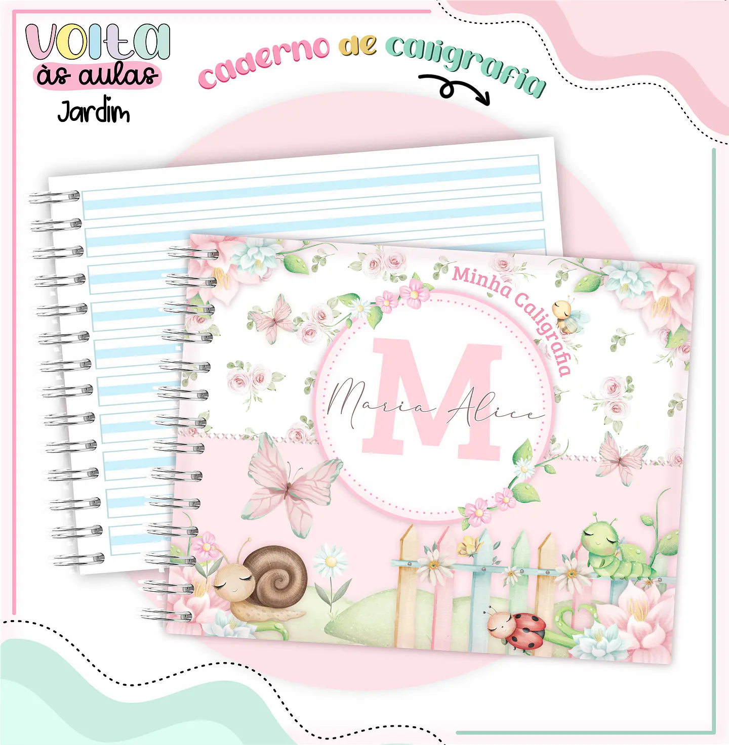 ARQUIVO ENCADERNAÇÃO KIT ESCOLAR JARDIM - LINA CRIATIVA 5