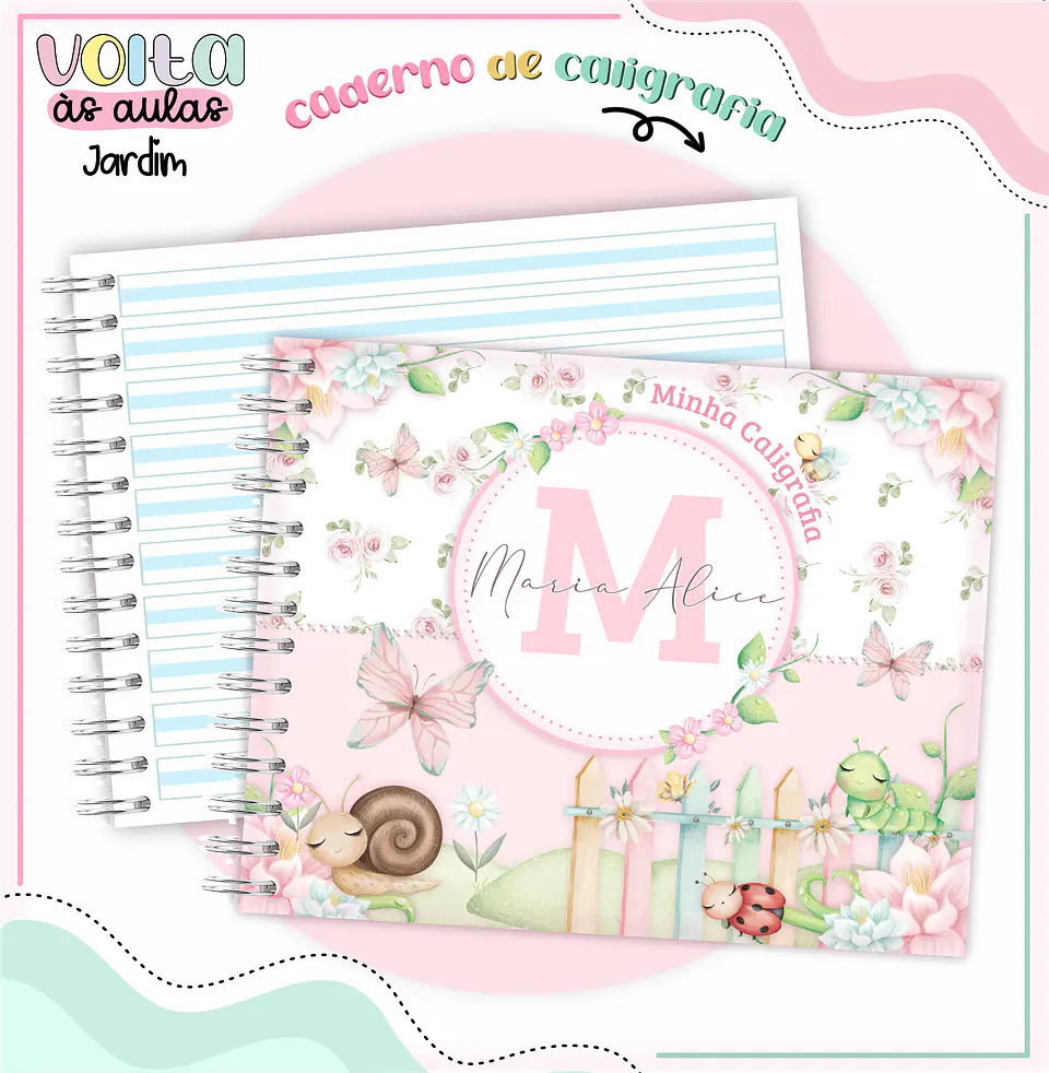 ARQUIVO ENCADERNAÇÃO KIT ESCOLAR JARDIM - LINA CRIATIVA 5