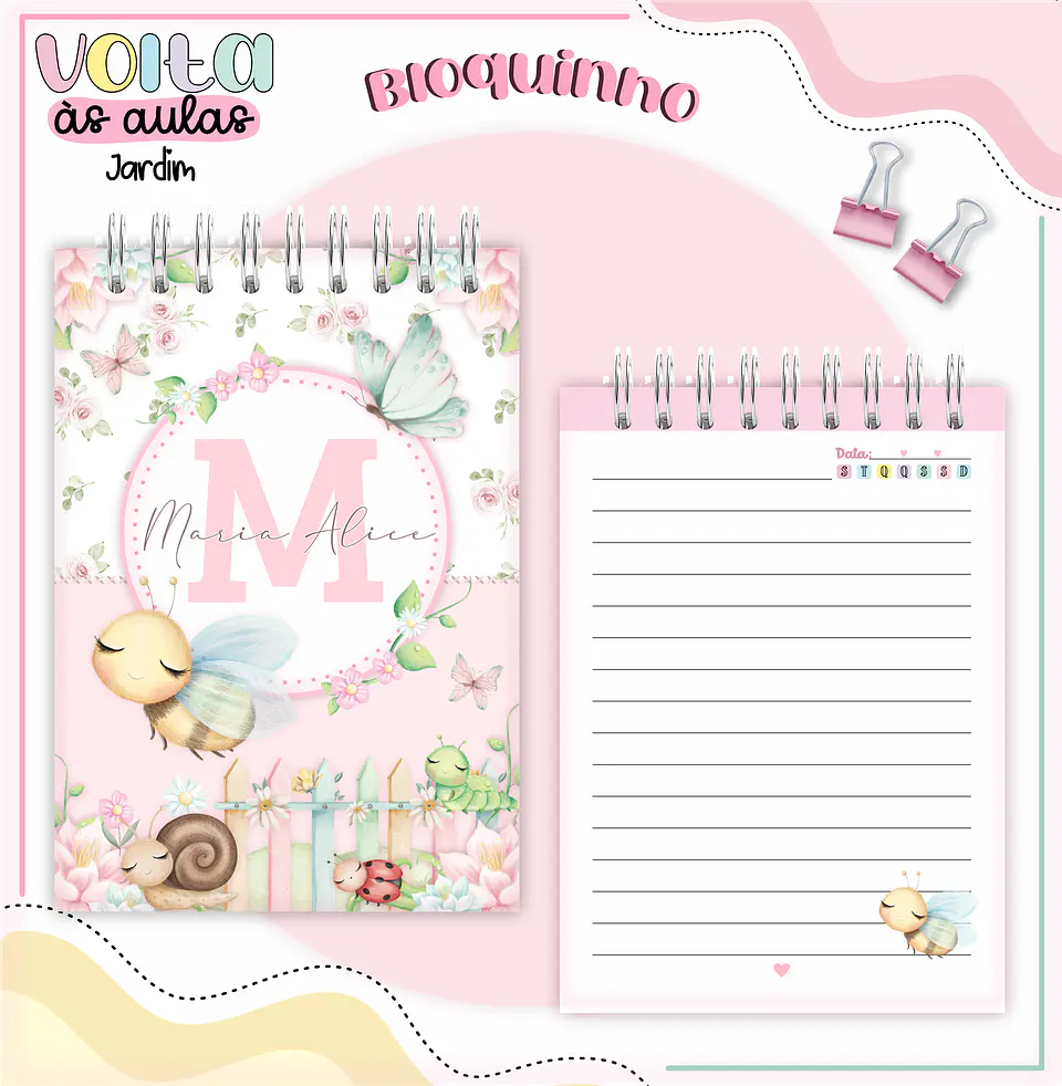 ARQUIVO ENCADERNAÇÃO KIT ESCOLAR JARDIM - LINA CRIATIVA 8