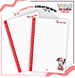 ARQUIVO ENCADERNAÇÃO KIT ESCOLAR MINNIE VERMELHA - LINA CRIATIVA - Thumbnail 5
