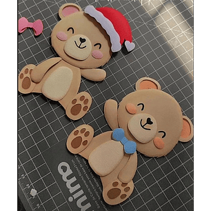 TOPO DE BOLO NATAL URSINHOS