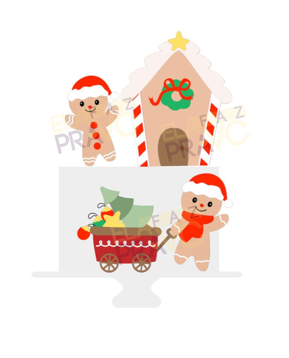 TOPO DE BOLO NATAL BISCOITOS 1