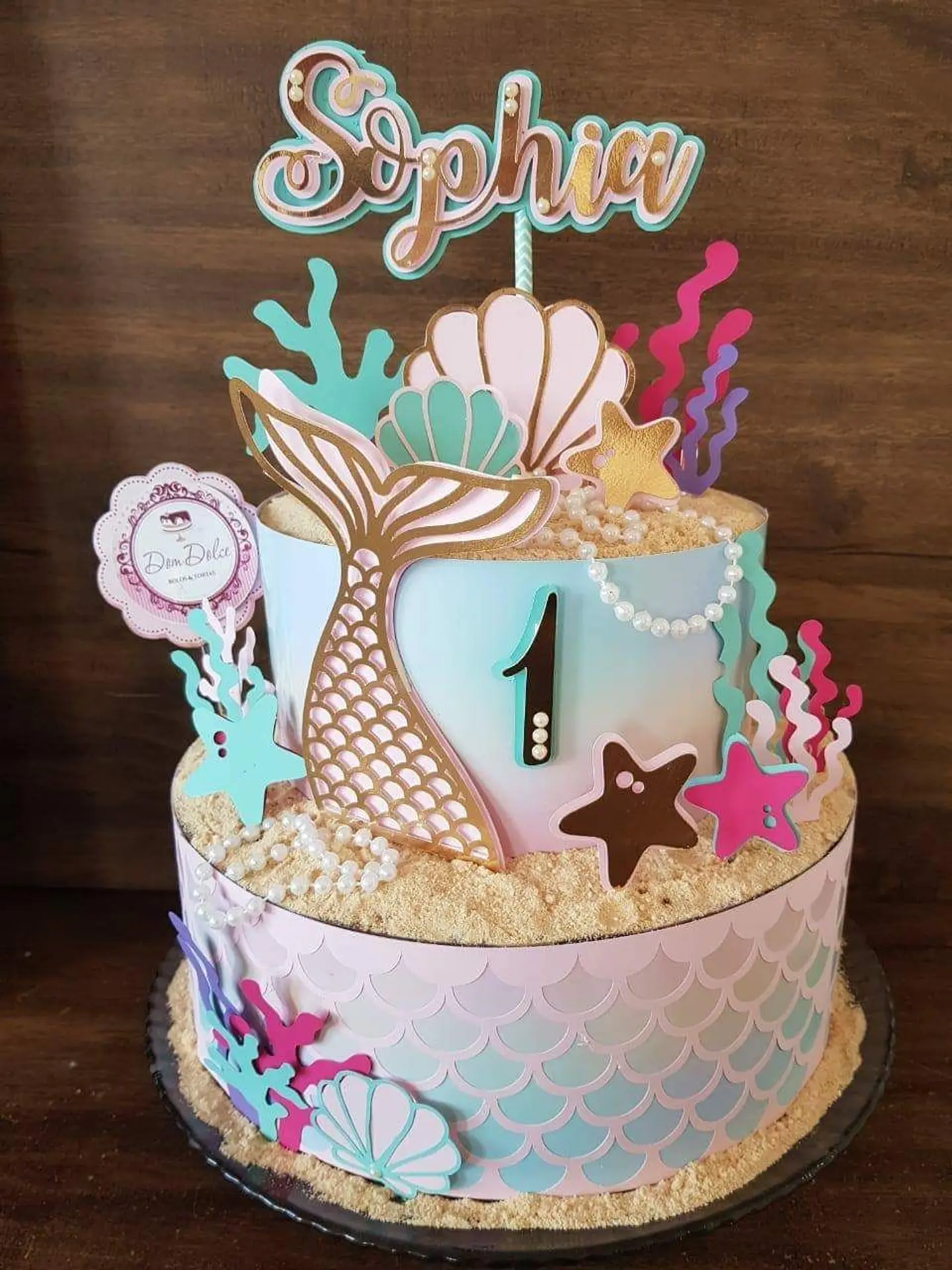 ARQUIVO DE CORTE TOPO DE BOLO SEREIA EM CAMADAS 1