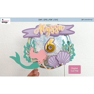 ARQUIVO DE CORTE TOPO DE BOLO SEREIA