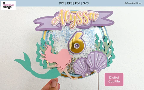 ARQUIVO DE CORTE TOPO DE BOLO SEREIA