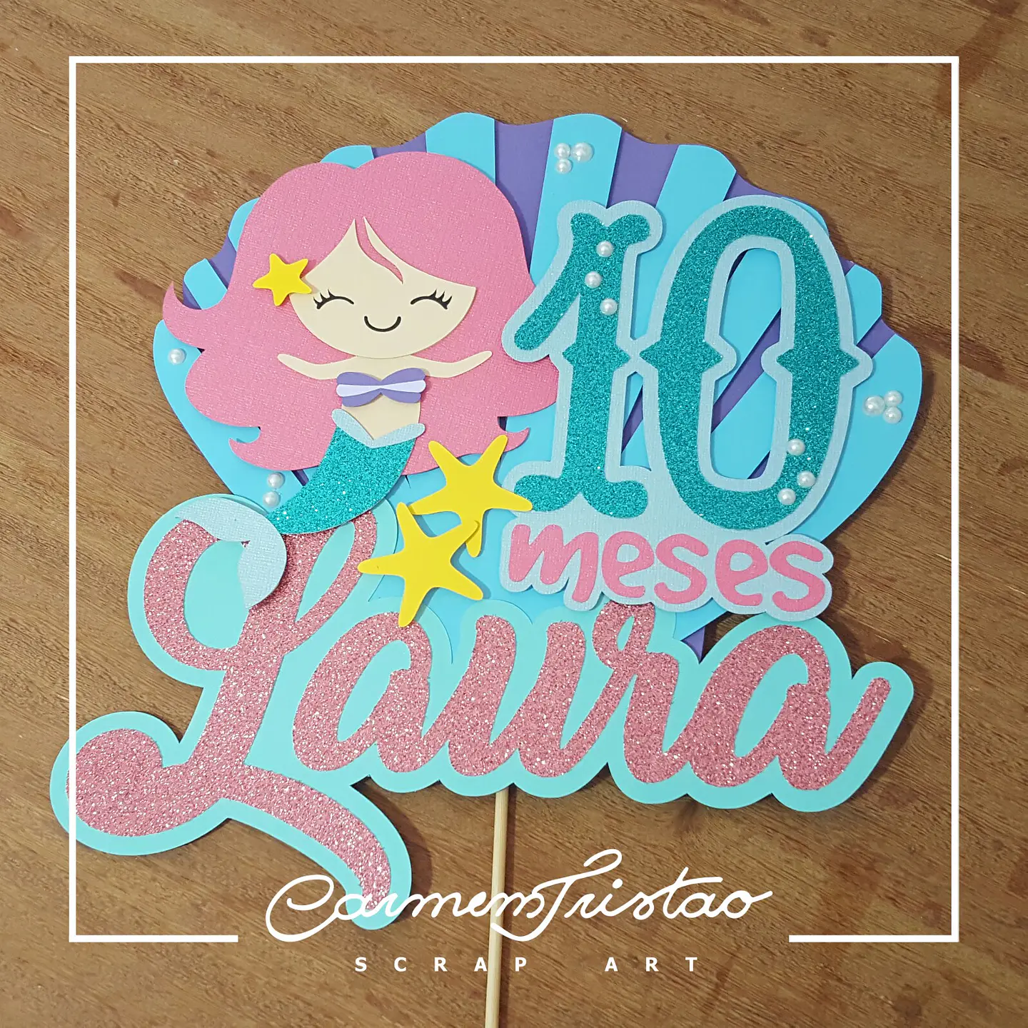 ARQUIVO DE CORTE TOPO DE BOLO SEREIA 1