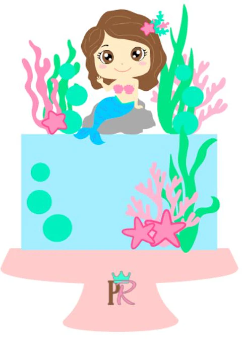 ARQUIVO DE CORTE TOPO DE BOLO SEREIA