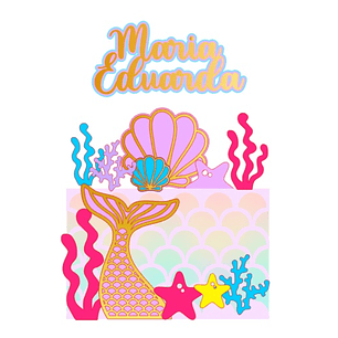 ARQUIVO DE CORTE TOPO DE BOLO SEREIA