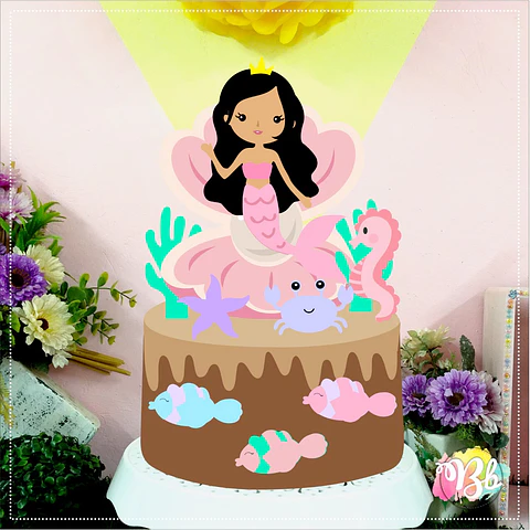 ARQUIVO DE CORTE TOPO DE BOLO SEREIA