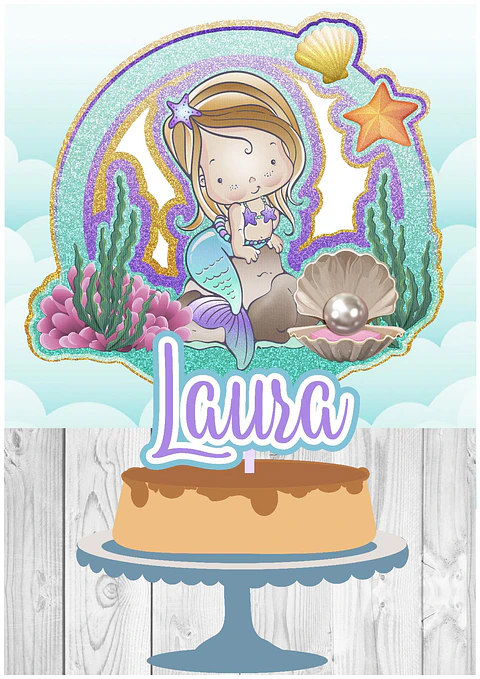 ARQUIVO DE CORTE TOPO DE BOLO SEREIA