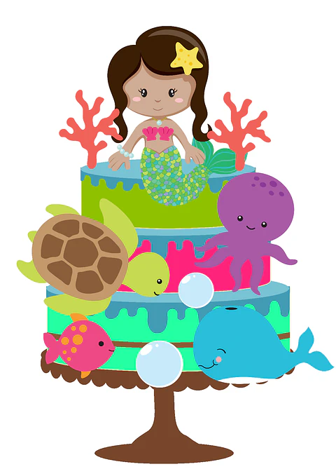 ARQUIVO DE CORTE TOPO DE BOLO SEREIA