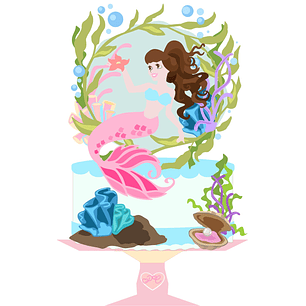 ARQUIVO DE CORTE TOPO DE BOLO SEREIA