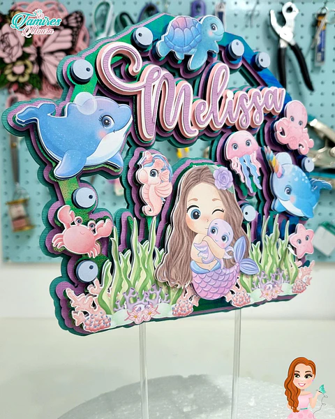 ARQUIVO DE CORTE TOPO DE BOLO SEREIA