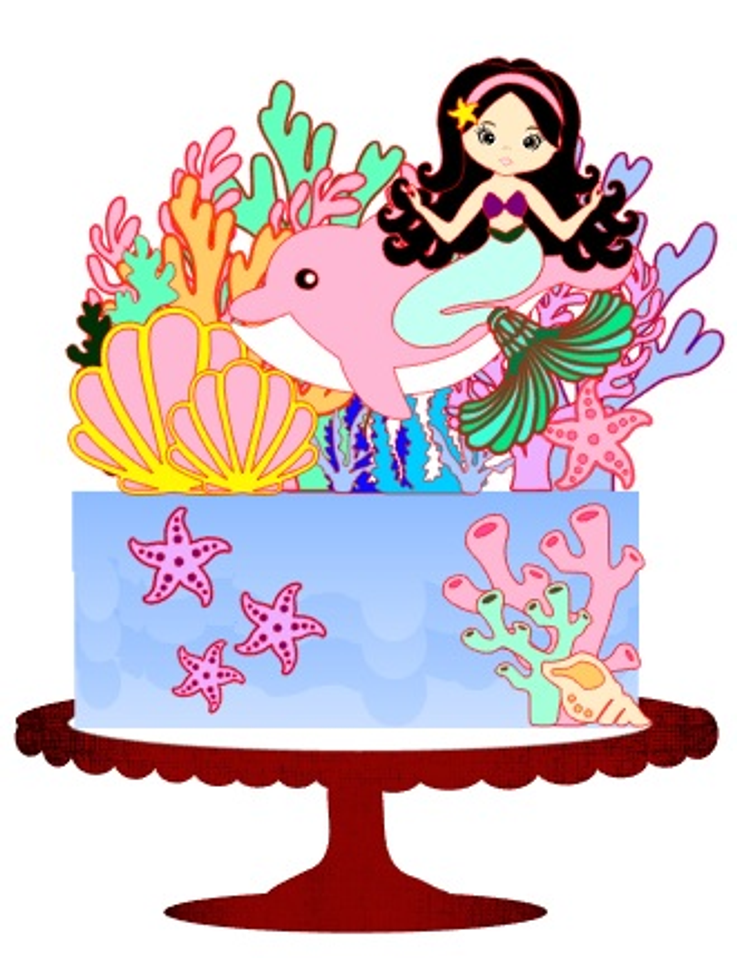 ARQUIVO DE CORTE TOPO DE BOLO SEREIA 1