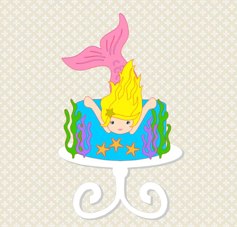 ARQUIVO DE CORTE TOPO DE BOLO SEREIA