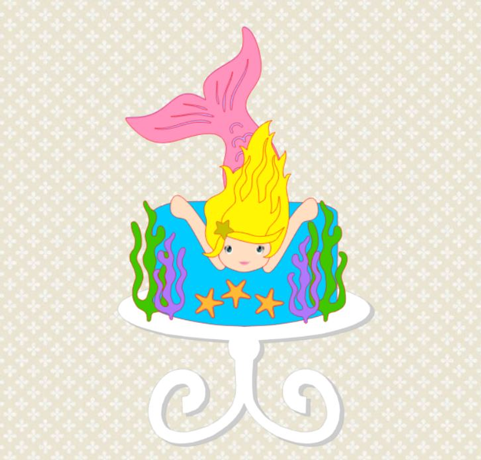 ARQUIVO DE CORTE TOPO DE BOLO SEREIA 1