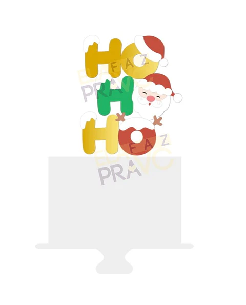 ARQUIVO DE CORTE TOPO DE BOLO NATAL