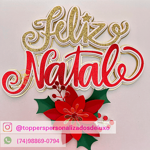ARQUIVO DE CORTE TOPO DE BOLO NATAL