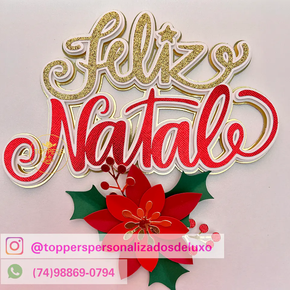 ARQUIVO DE CORTE TOPO DE BOLO NATAL 1