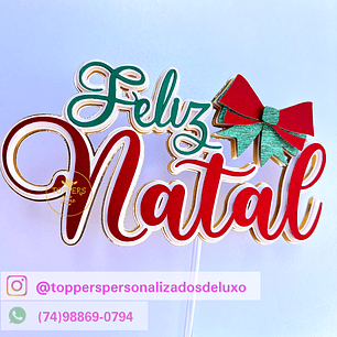 ARQUIVO DE CORTE TOPO DE BOLO NATAL