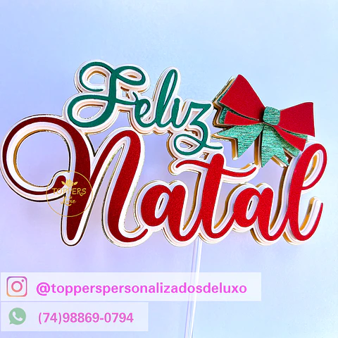 ARQUIVO DE CORTE TOPO DE BOLO NATAL