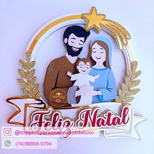 ARQUIVO DE CORTE TOPO DE BOLO NATAL JESUS