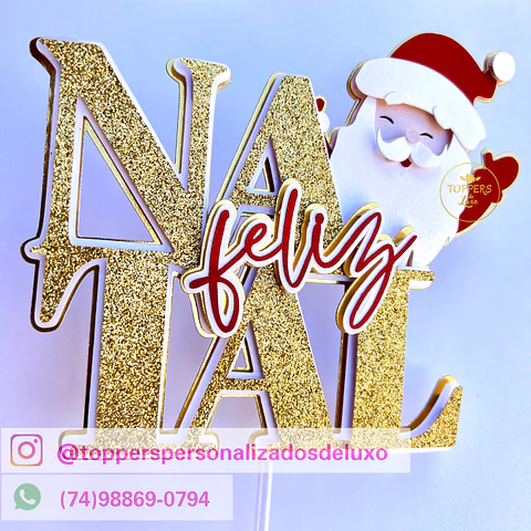 ARQUIVO DE CORTE TOPO DE BOLO NATAL