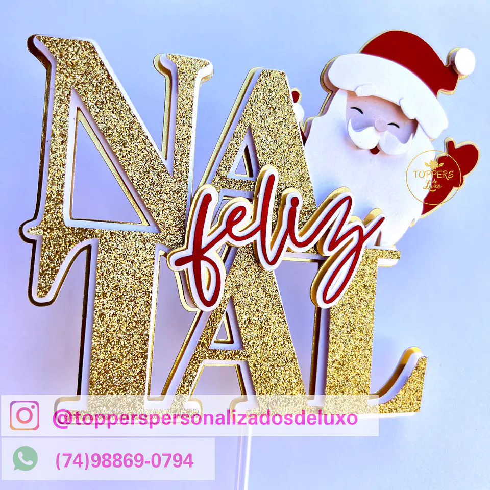 ARQUIVO DE CORTE TOPO DE BOLO NATAL 1