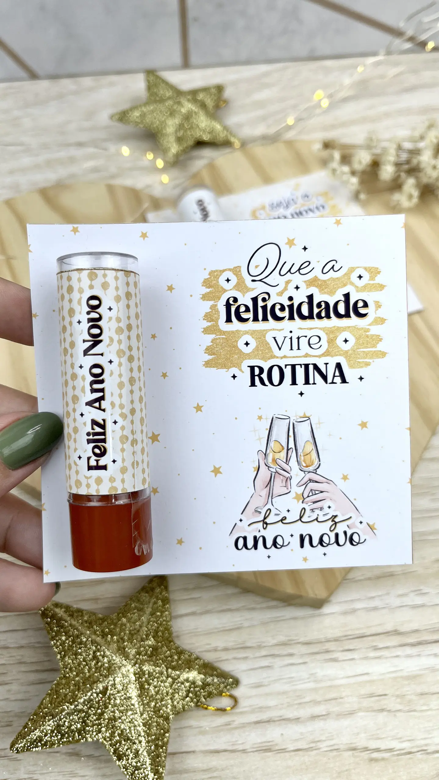 Arquivo de Corte Card Manteiga de Cacau Ano Novo - MADI 4