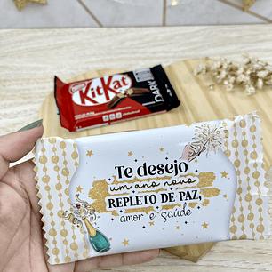 Arquivo de Corte Embalagem Kit Kat Ano Novo - MADI