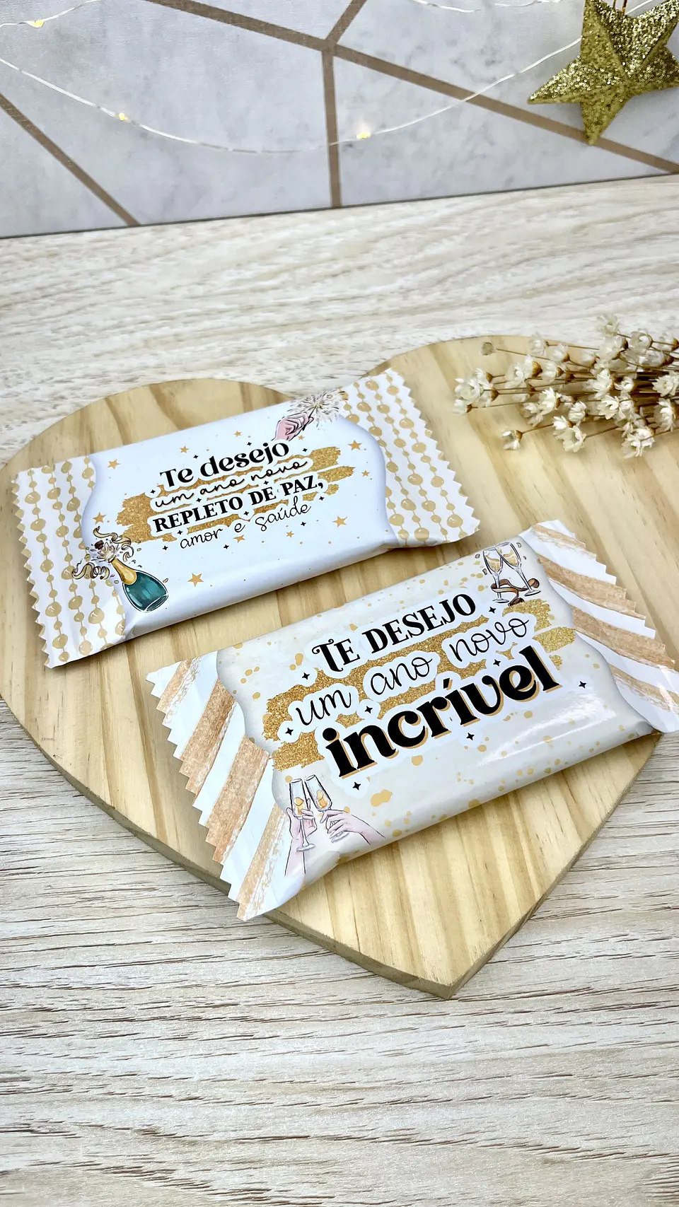 Arquivo de Corte Embalagem Kit Kat Ano Novo - MADI 1