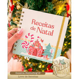 Arquivo Encadernação Livro de Receitas de Natal - Estudio g19
