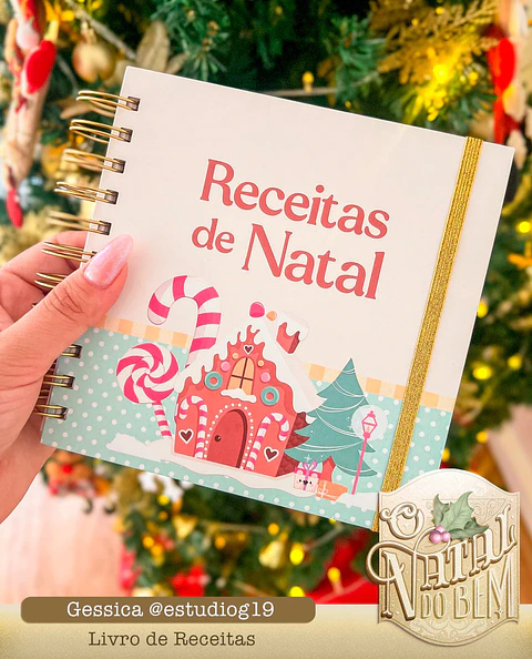Arquivo Encadernação Livro de Receitas de Natal - Estudio g19