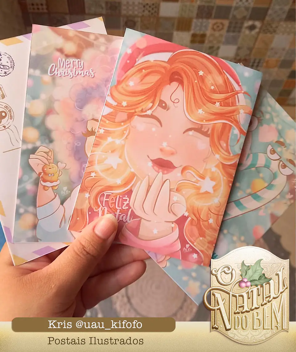ARQUIVO CARTÕES DE NATAL - UAU KI FOFO 1