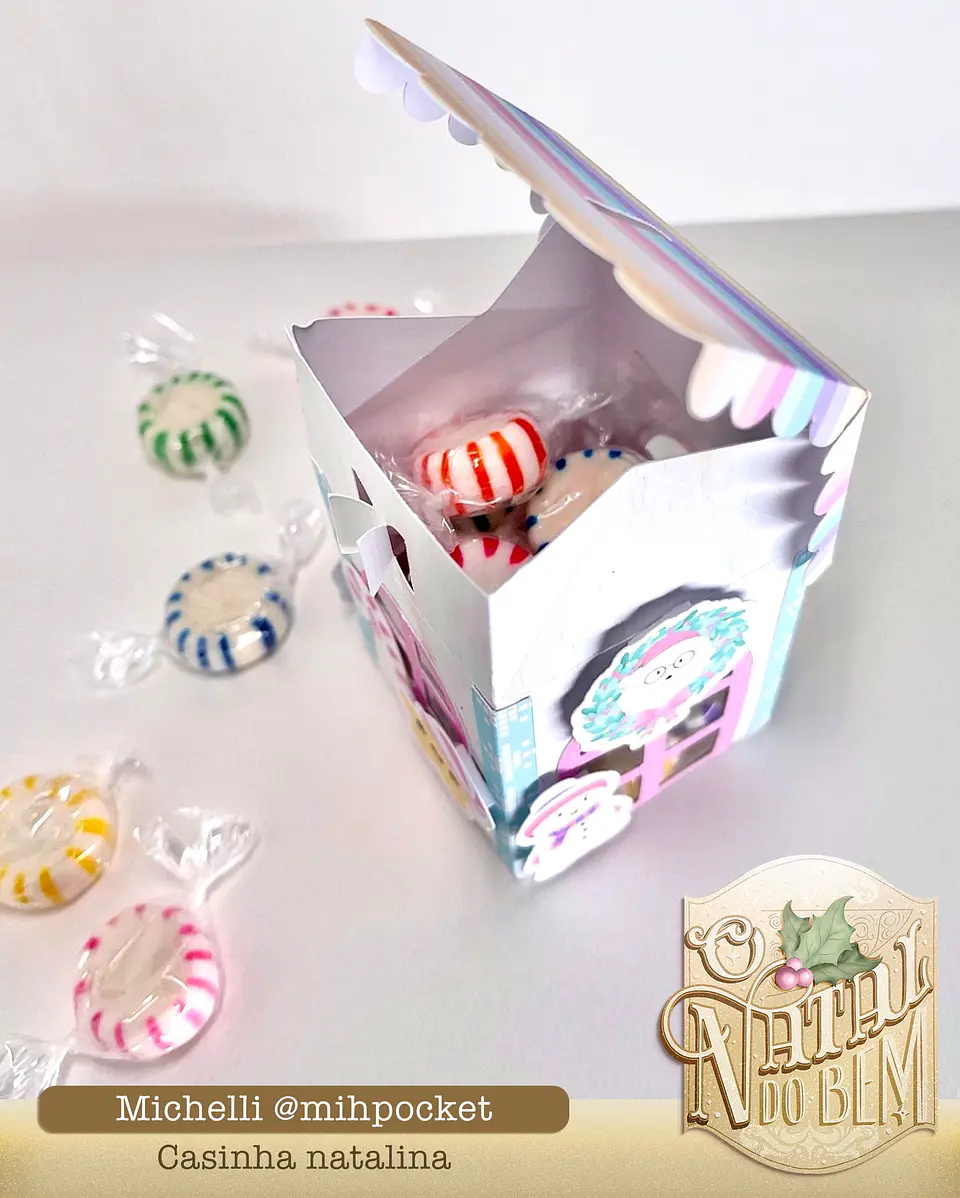Arquivo de Corte Casinha de Doces Natal - Mih Pocket 2