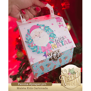 ARQUIVO PROJETO CARTONGEM MALETA DE NATAL - PRAPER PRO