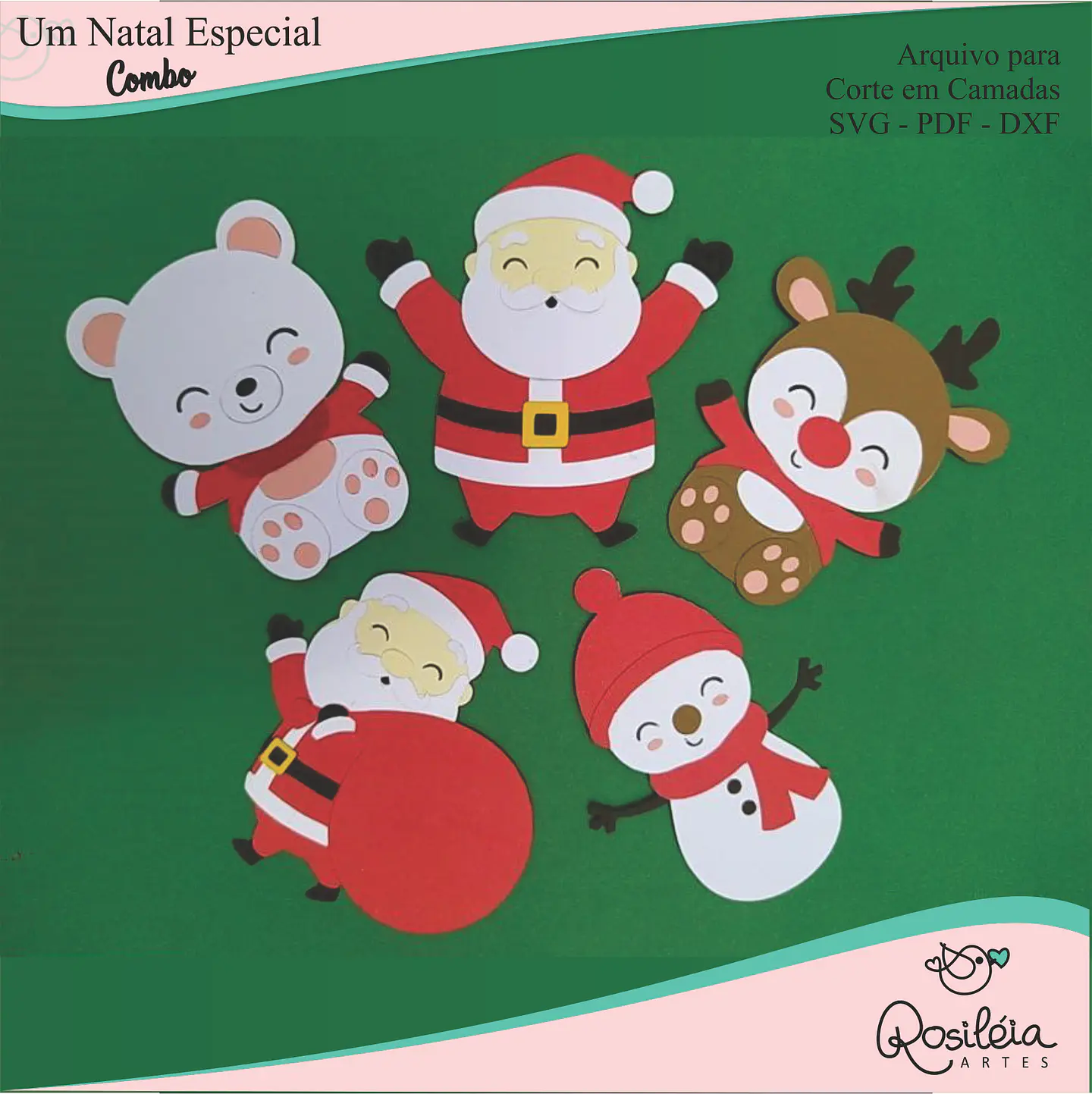 ARQUIVO DE CORTE TOPO DE BOLO NATAL 1