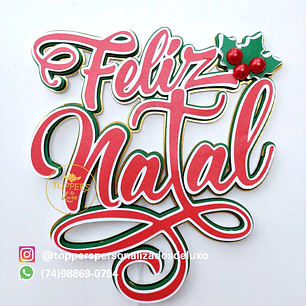 ARQUIVO DE CORTE TOPO DE BOLO NATAL