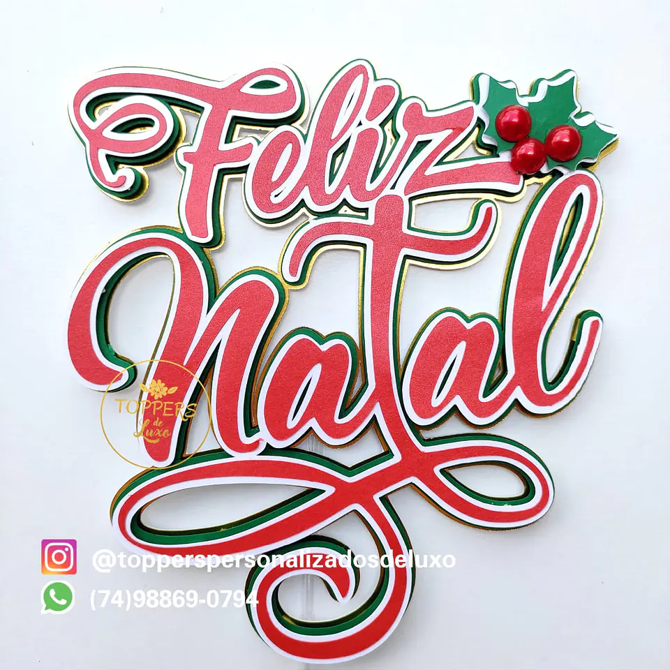 ARQUIVO DE CORTE TOPO DE BOLO NATAL 1