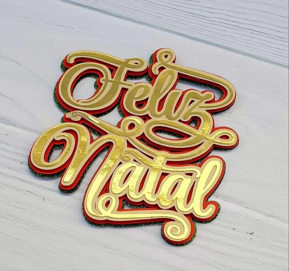 ARQUIVO DE CORTE TOPO DE BOLO NATAL 1
