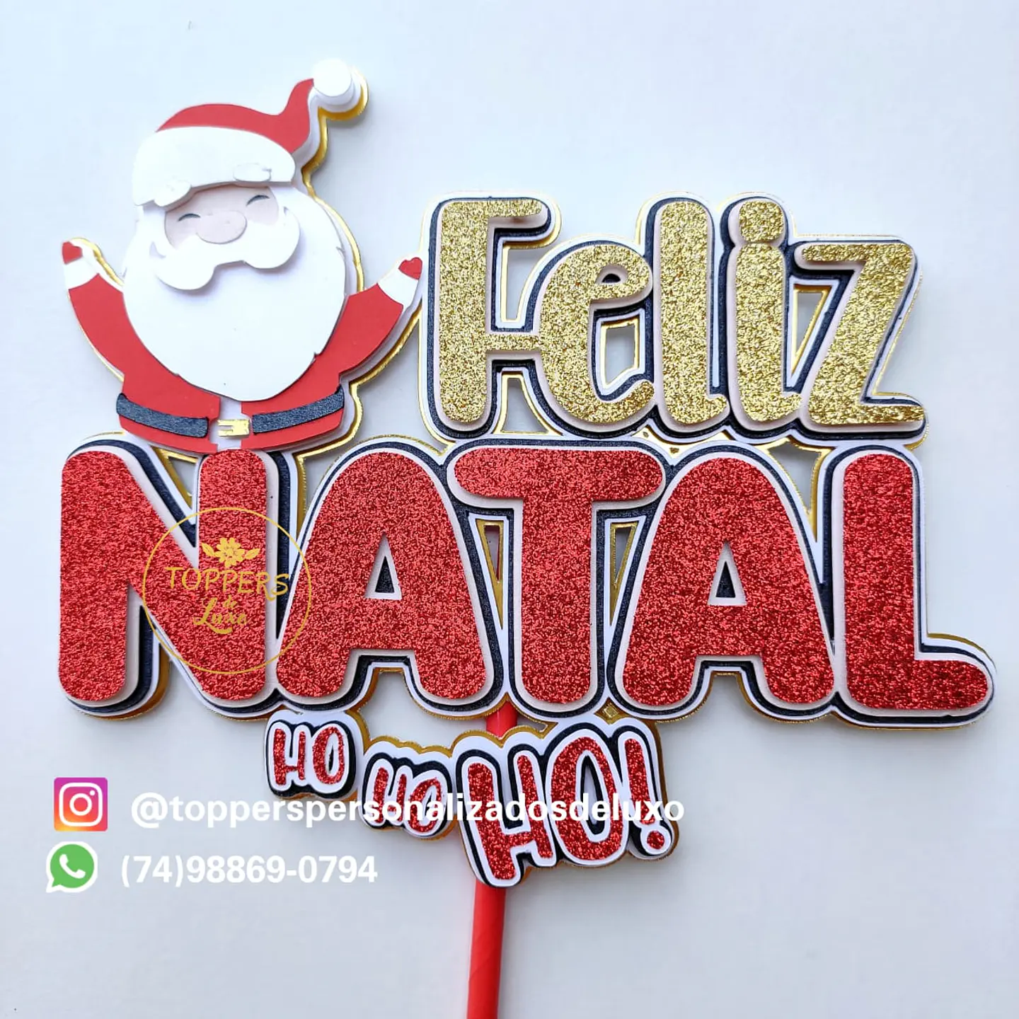 ARQUIVO DE CORTE TOPO DE BOLO NATAL 1