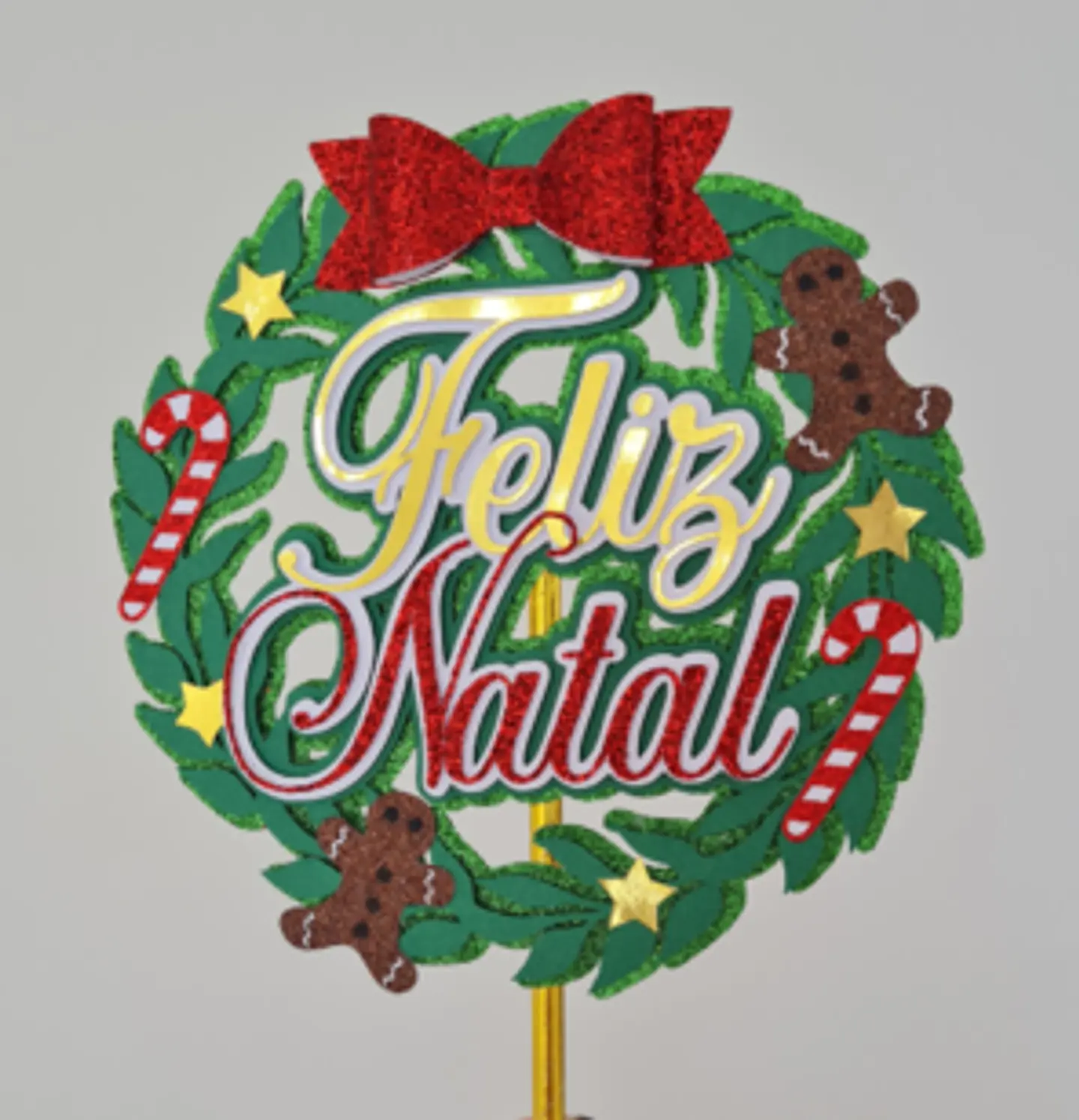 ARQUIVO DE CORTE TOPO DE BOLO NATAL 1