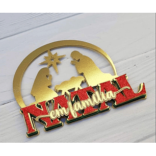 ARQUIVO DE CORTE TOPO DE BOLO NATAL