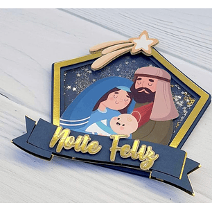 ARQUIVO DE CORTE TOPO DE BOLO NATAL